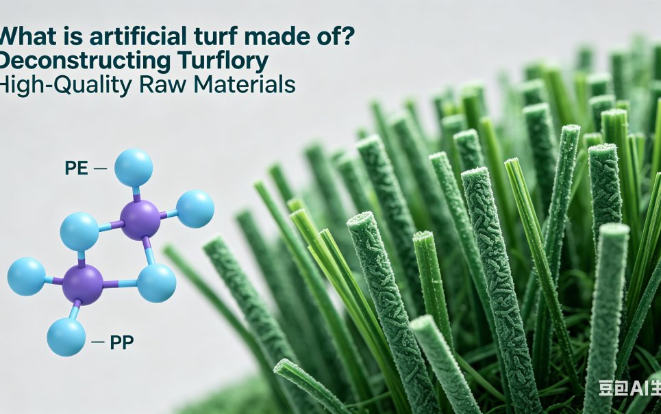 what is artificial turf made of