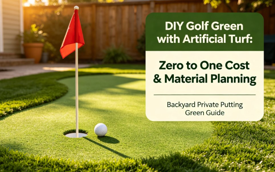 how to make a putting green with artificial turf