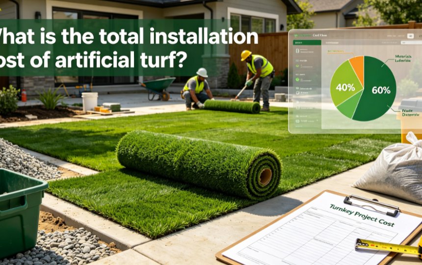 turnkey artificial grass cost