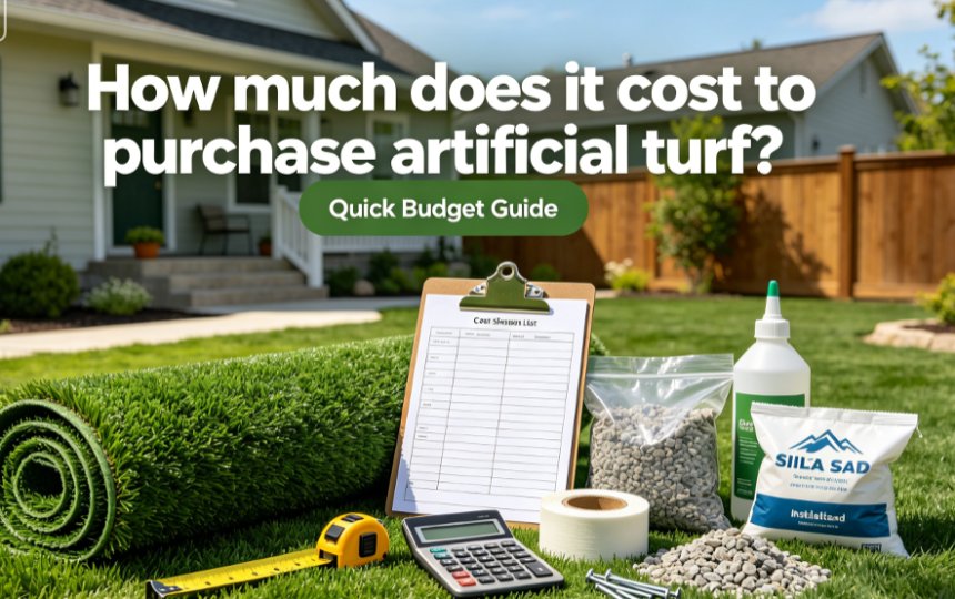 how much for artificial turf