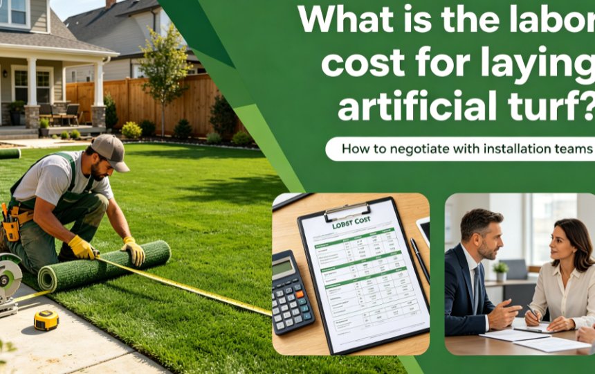 artificial grass labor cost