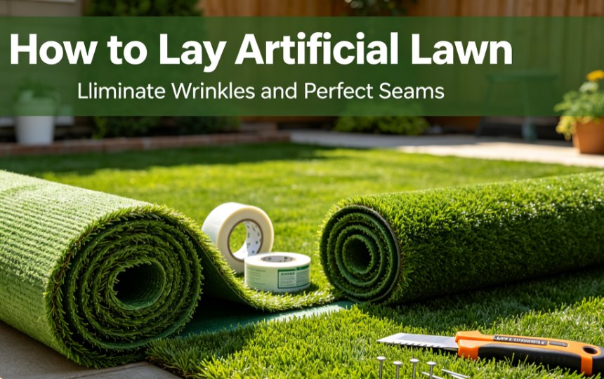 acclimating fake grass rolls