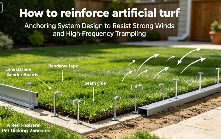 turf landscape staples spacing