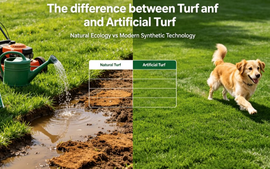 natural sod vs synthetic grass