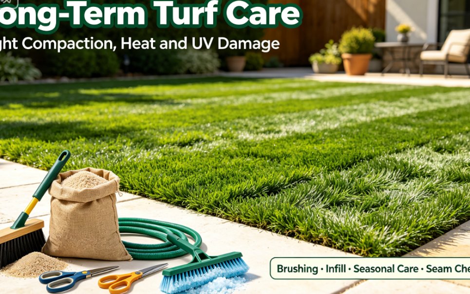 how to take care of artificial turf