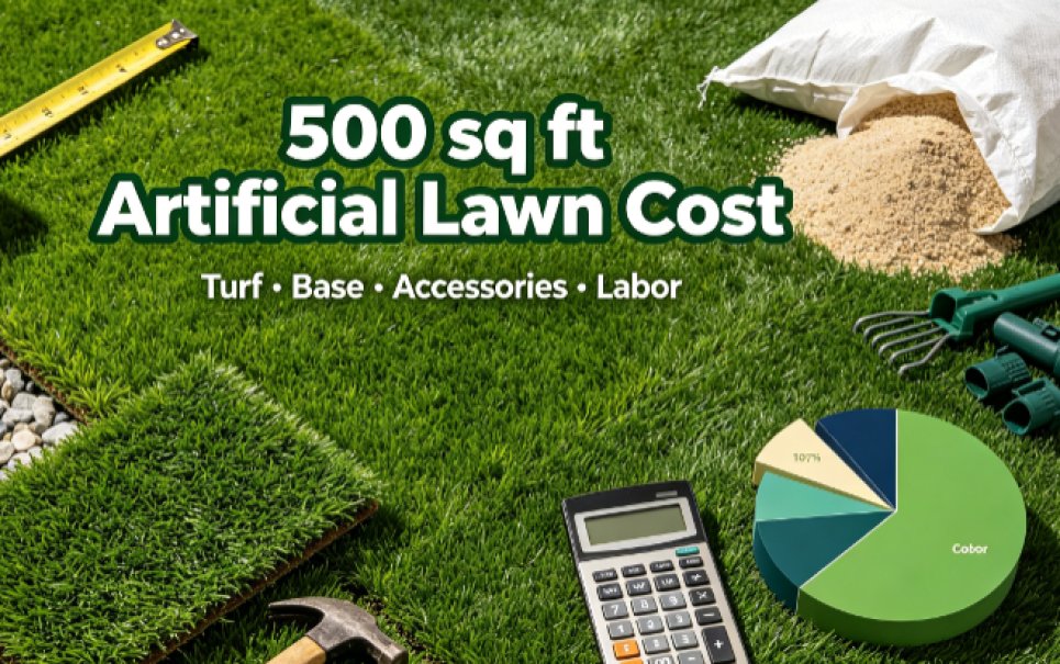  material budget for artificial turf