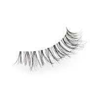Natural human hair lashes strip