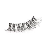 invisible band human hair lashes strip