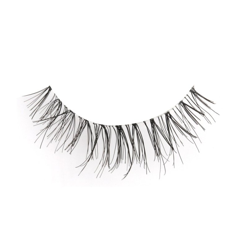 Natural human hair lashes