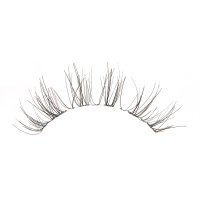 clear band human hair eyelashes