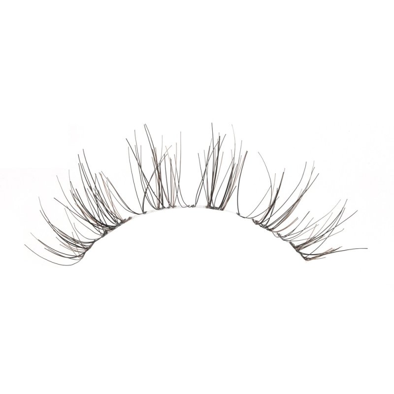 clear band human hair eyelashes