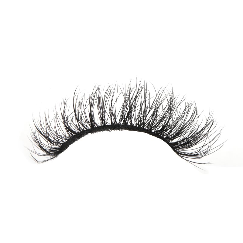 Short Fluffy eyelashes wearing effect