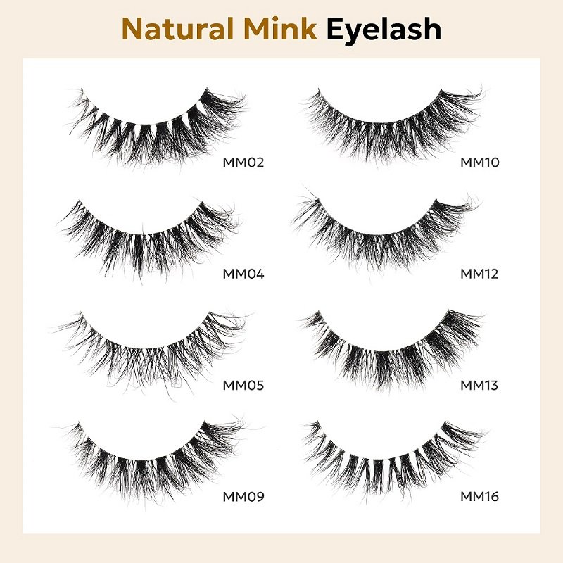 natural looking mink lashes