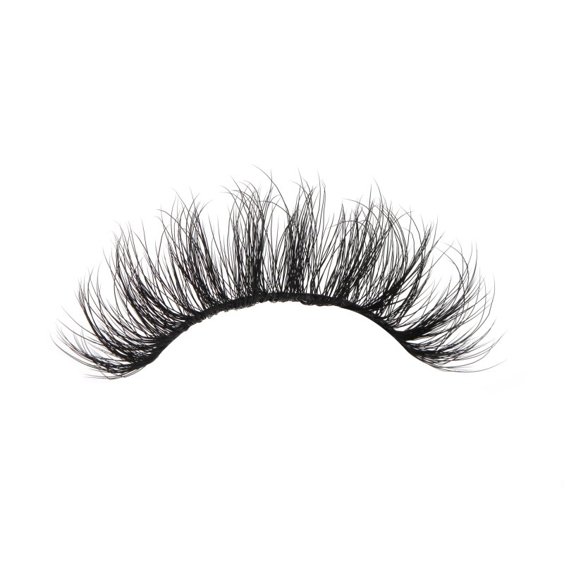 Thick Fluffy lashes wearing effect