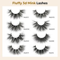 3d mink strip lashes