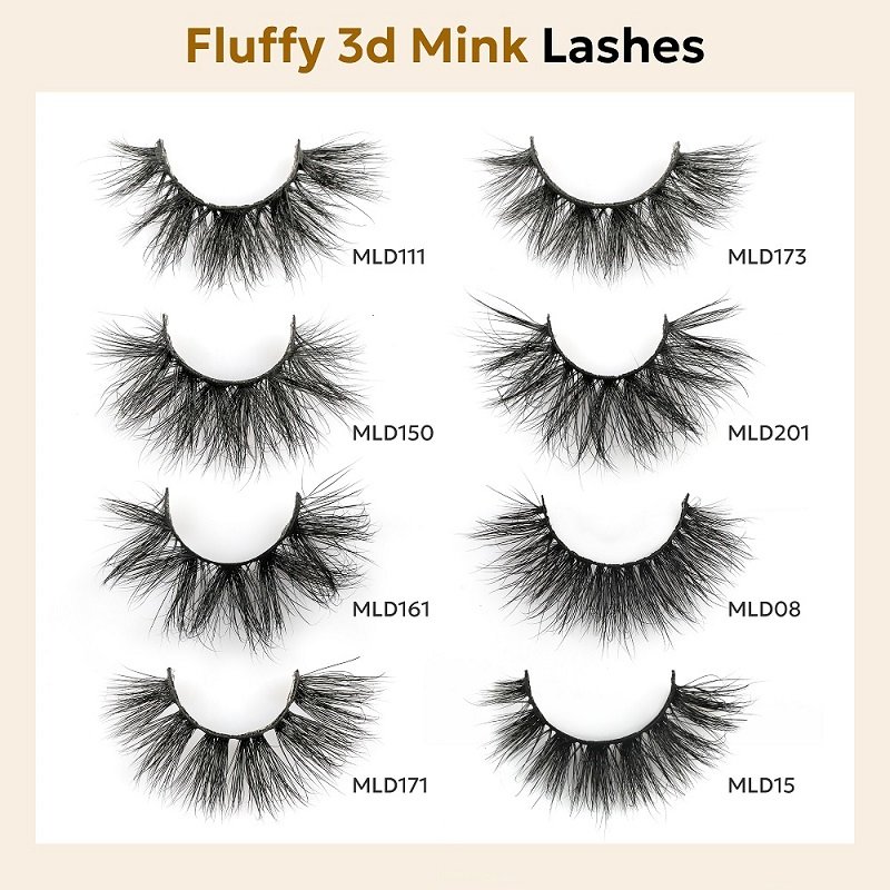 3d mink strip lashes