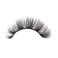 d curl wispy lashes strip wearing effect