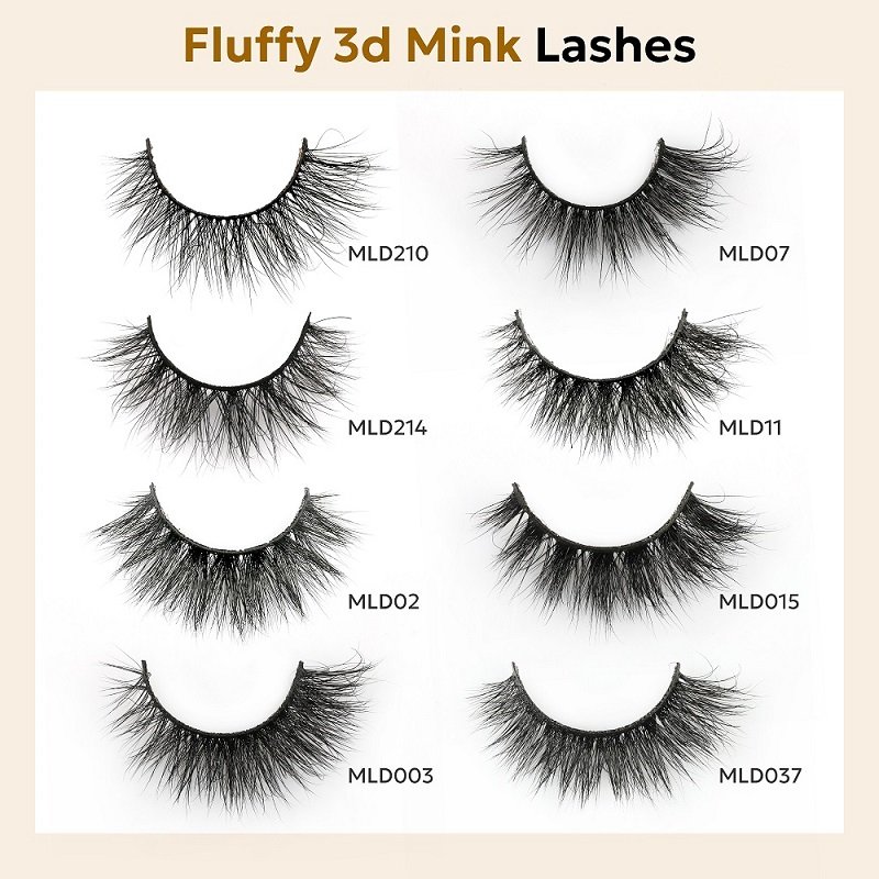 3d mink lash strips