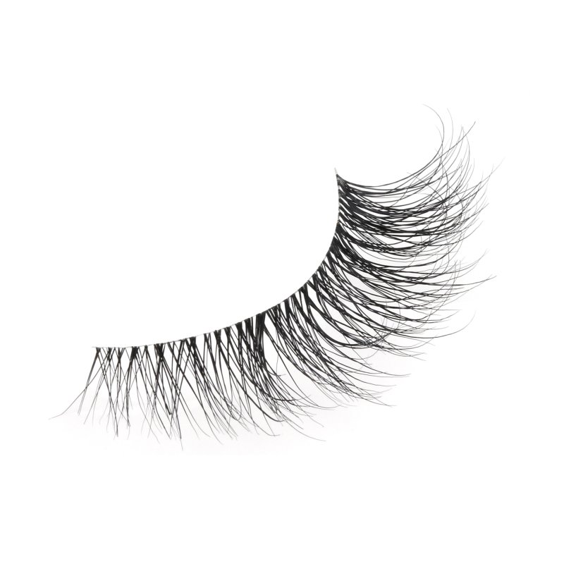 Natural mink cat eye strip lashes