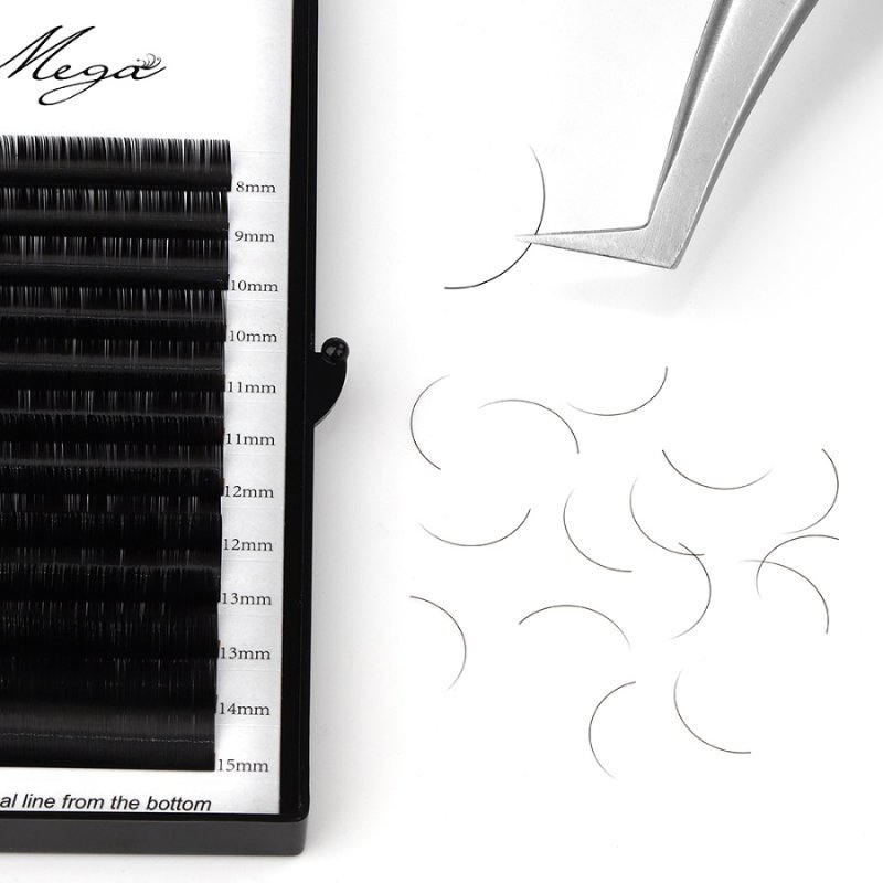 classic D curl eyelash extension