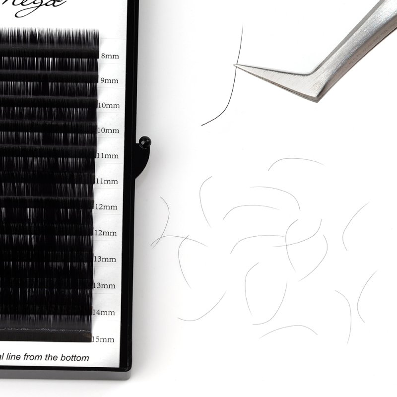 L curl volume eyelash extension