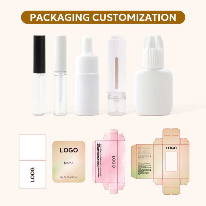 private label lash glue booster custom