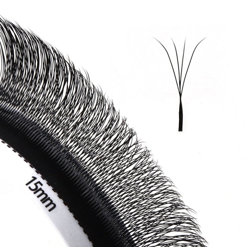 Narrow Fans 4D W Lashes