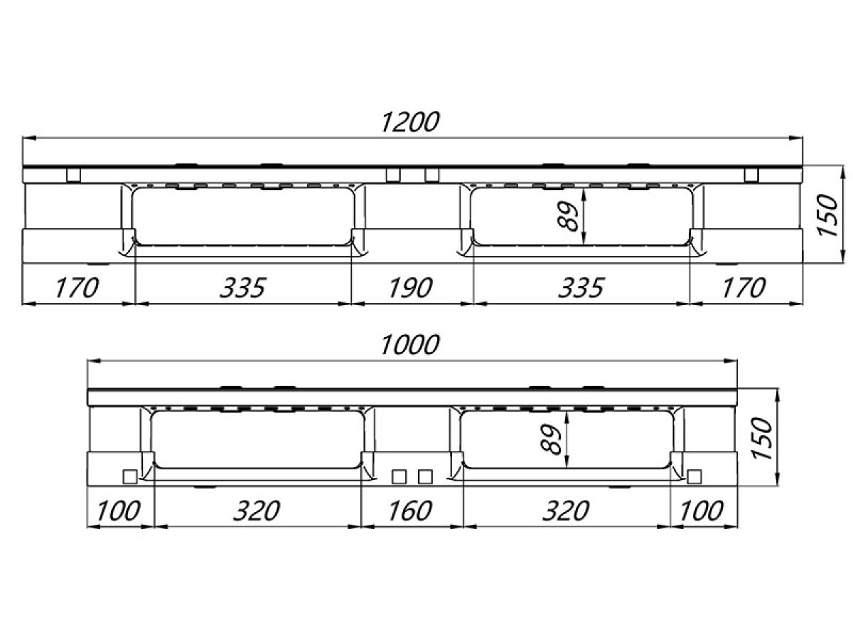Paletas apilables LW-1210DTW-01 (1364)
