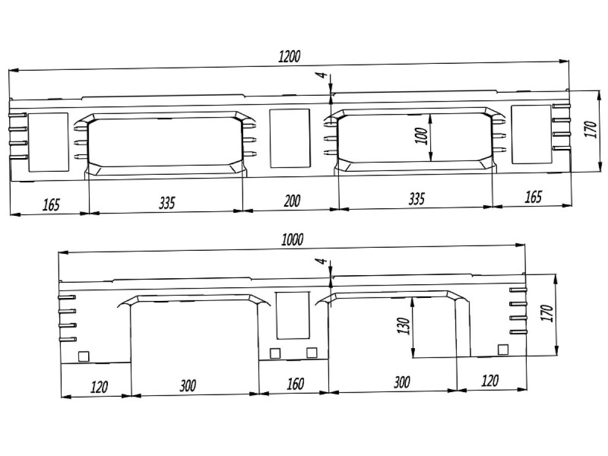 Palets apilables LW-1210DCP-04 (1342)