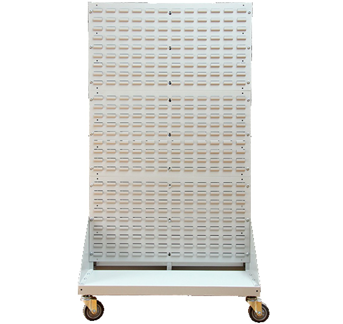 Estantes colgantes de metal