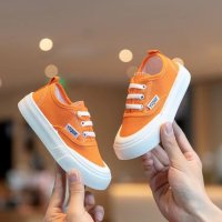 Minimalist design children’s canvas footwear