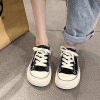 colourful canvas shoes
