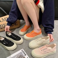 women's canvas wedge shoes