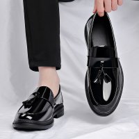 men loafer shoes leather casual
