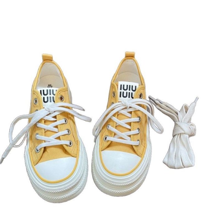 low top canvas shoes