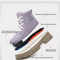 steel-toe safety shoes