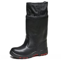 S3 leather steel toe safety boots