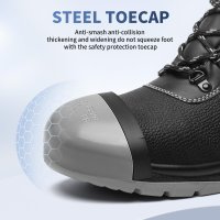 Puncture Resistant Construction Safety Shoes