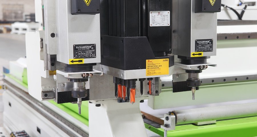 6kw double spindle +A9 drill set