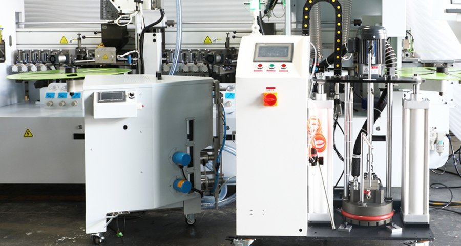 Optional PUR glue machine