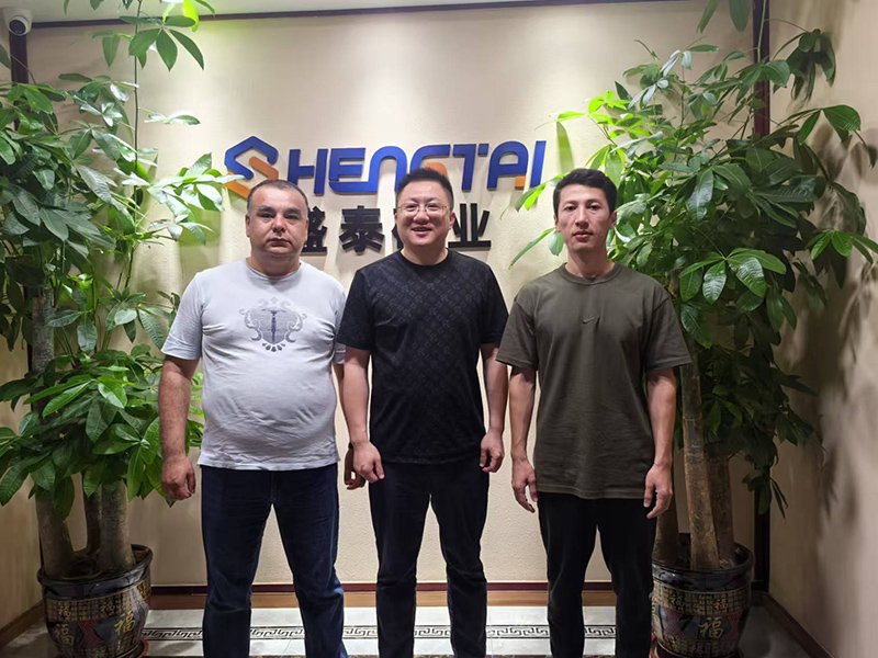 Qingdao Shengtai Industry Co., Ltd. Successfully Welcomed Uzbek Client Visit