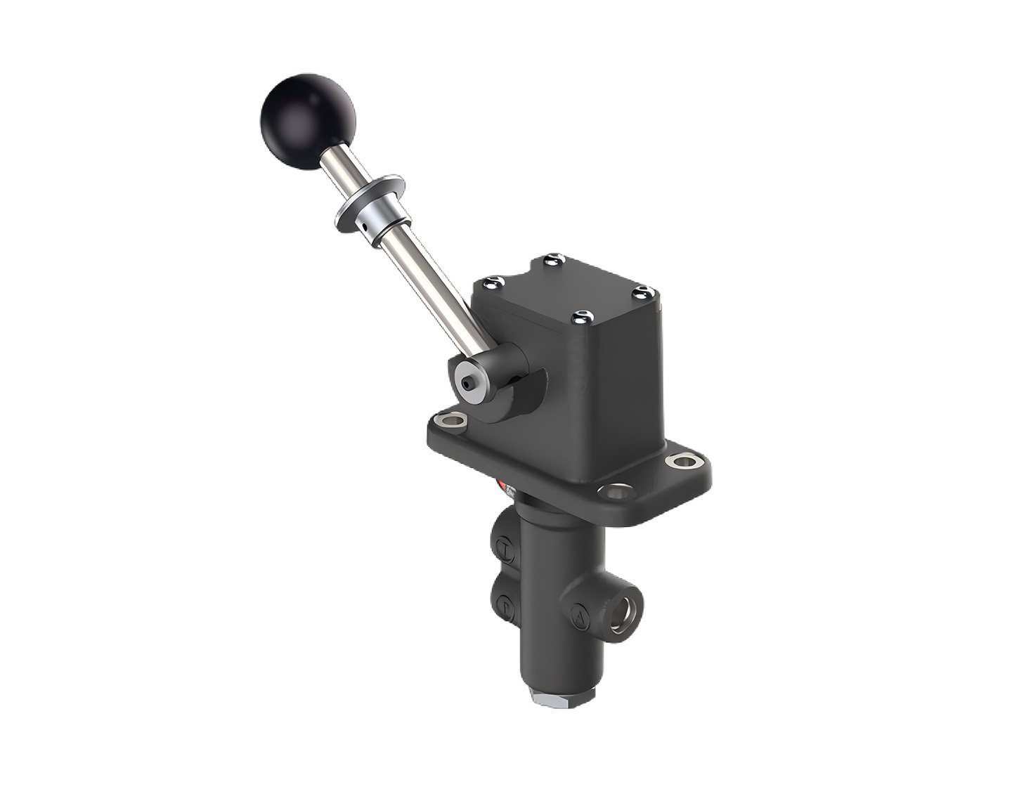 Lever Actuated Positive Modulating Brake Valve for Hydraulic Systems