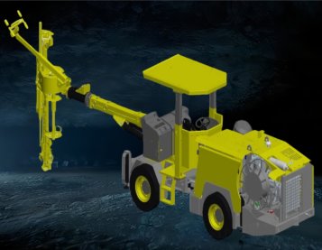 Mining Hydraulic Roof Bolter Truck CYTM41/2