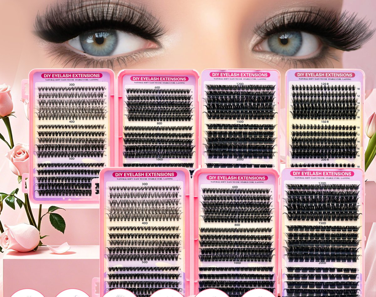 Diverse Lash Cluster Styles