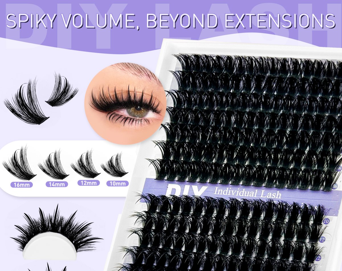 Fluffy Volume Cluster Lashes