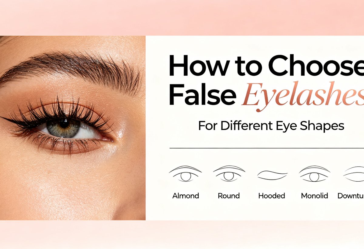 How to Choose Perfect False Eyelashes for Different Eye Shapes