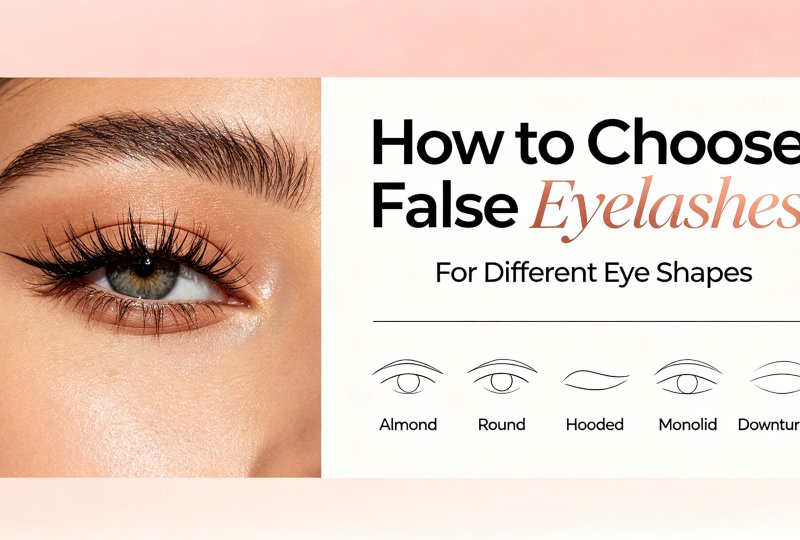 How to Choose Perfect False Eyelashes for Different Eye Shapes