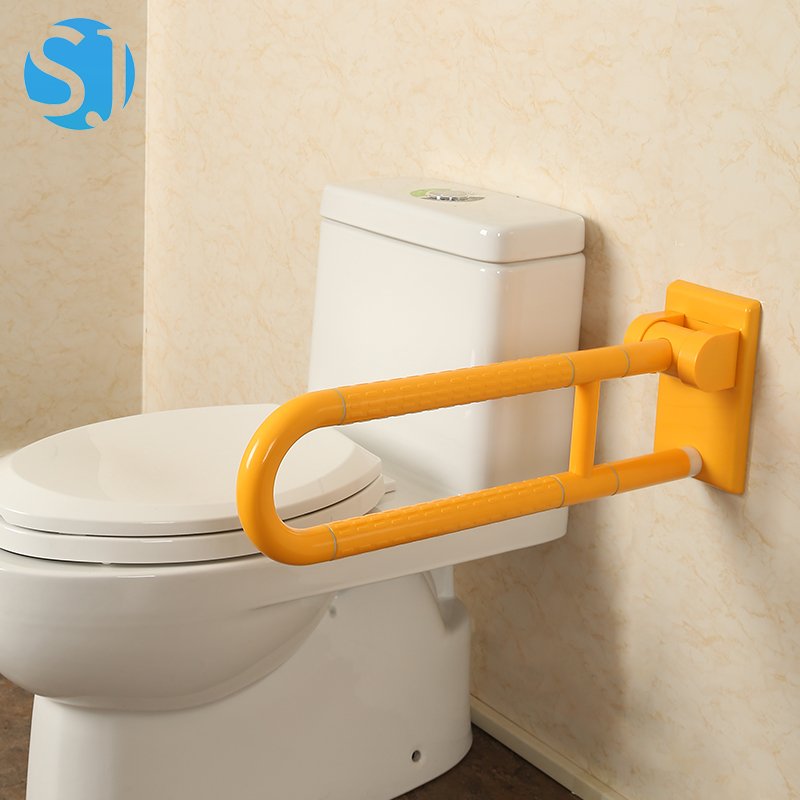 Flip-Up Toilet Nylon Grab Bar GB-010