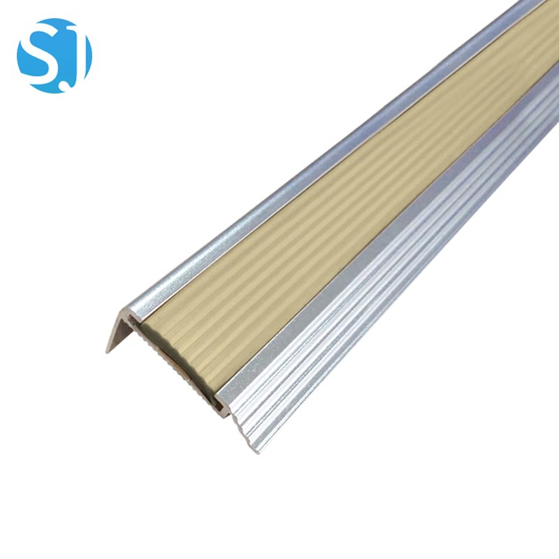 PVC Insert Anti-slip Stair Nosing D40