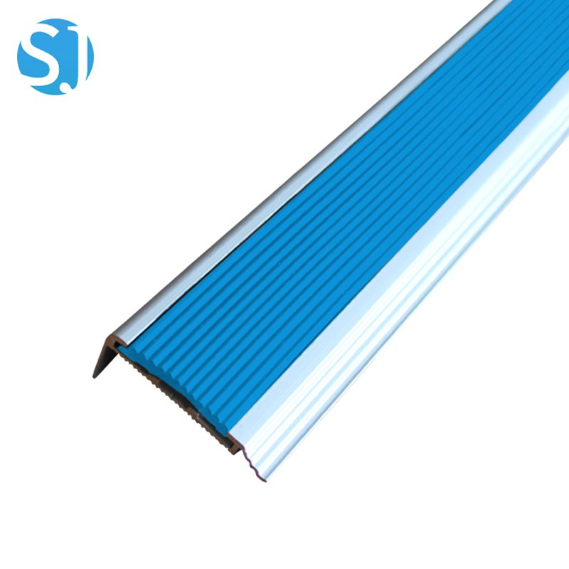 PVC Insert Aluminum Stair Nosing D50